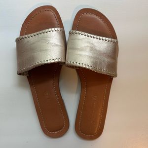 Jack Rogers Og Gold Sandals